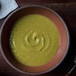 Split Pea Soup in a bowl